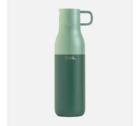 SIVA - Gourde Isotherme et Étanche | Gourde Inox Durable avec Filtre Naturel au Charbon | Bouteille Thermique | 740ml | 12h froid & 8h chaud | Vert