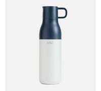 SIVA - Gourde Isotherme et Étanche | Gourde Inox Durable avec Filtre Naturel au Charbon | Bouteille Thermique | 740ml | 12h froid & 8h chaud | Bleu