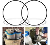 sixcow Lot de 2 joints toriques de rechange CX900F 0-240 pour couvercle de réservoir de piscine Hayward Star-Clear Plus et réservoir de séparation U9-228A C751 C900 C1200 C17502