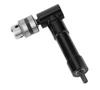 SIXRUN Adaptateur d'Angle de 90 Degrés Adaptateur de Perceuse à Angle Droit avec e Mandrin Couple de 25 N.m Mandrin de 1 à 10 Mm de 1 à 10 Mm Tige Hexagonale de 8 pour les Travaux