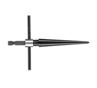 SIXRUN Alésoir Hexagonal Conique en Forme de T pour un Chanfreinage Facile et des Trous D'enfoncement de Vis dans le Bois - Acier au Carbone Léger, 12,7 Cm de Long