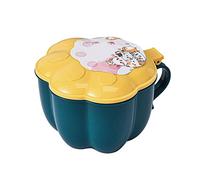 SIXRUN Boîte D'assaisonnement Pot à épices à Quatre Compartiments Conception Multi-grille pour une Utilisation Facile en Cuisine, Matière Plastique, 1 unité (Couleur assortie_1)