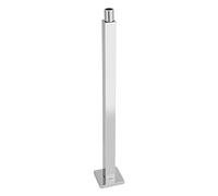SIXRUN Bras D'extension de Douche en Acier Inoxydable avec Cache | Acier Inoxydable 201, Résistant à la Rouille, Compatible avec les Pommes de Douche Standard, Installation Murale Facile