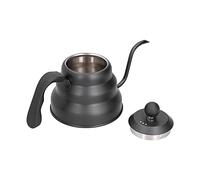 SIXRUN Cafetière à Col de Cygne Noire, Design Innovant pour la Préparation Professionnelle du café, 5,6 Pouces (1L)