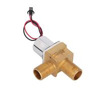 SIXRUN Capteur D'urinoir de Salle de Bains, électrovanne 6V avec 4 Types | Tension 6 V CC, Universelle pour Urinoir, Options en Céramique Droite à 90 Degrés, Remplacement D'entrée G1/2.