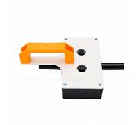SIXRUN Extracteur de Fil, Outil de Câblage de Conduit, Extracteur de Fil d'électricien en Alliage d'aluminium pour Câbles de 8 Mm, Conception Portative, Comprend des Vis de Poignée, une clé