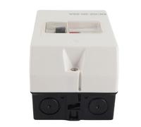 SIXRUN Interrupteur de Protection de Moteur, Disjoncteur étanche Fiable pour Moteurs électriques 220V 380V avec Matériau ABS IP55