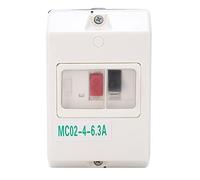SIXRUN Interrupteur de Protection Moteur IP55, Disjoncteur ABS étanche pour Moteurs électriques 220V 380V, 1 unité