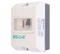 SIXRUN Interrupteur de Protection Moteur MC02-2.5-4A Disjoncteur IP55