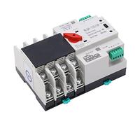 SIXRUN Interrupteur de Transfert Automatique Bipolaire 400V, Commutateur | Résistance aux températures élevées, transmission fiable, installation facile, utilisée dans les maisons et les usines.
