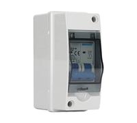 SIXRUN Interrupteur-sectionneur CC Solaire IP65 1000V 50A pour Extérieur | Protection surtensions et surcharges, Boîtier polycarbonate ABS, Contrôle visuel transparent
