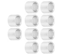 SIXRUN Jeu de Joints en Alliage D'aluminium, Entretoises Rondes Durables pour Structures de Support, Idéales pour les Applications D'ingénierie, Diamètre Extérieur 8 Mm, 10 Pièces (6 mm de long)