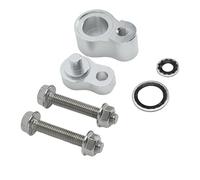 SIXRUN Kit de Blocage Arrière de Climatisation, Kit de Terminaison de Ligne AC, de Suppression de Climatisation en Aluminium avec Joint d'étanchéité HNBR pour L'optimisation du