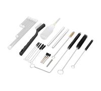 SIXRUN Kit de Nettoyage pour Aérographe, Ensemble Complet pour un Entretien Efficace du Pulvérisateur, avec Brosses et Aiguilles en Plastique Durable et Acier Inoxydable