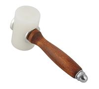 SIXRUN Maillet de Sculpture sur Cuir Durable en Forme de T avec Manche en Bois pour Amateurs et Professionnels