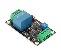 SIXRUN Module de Temporisation, 5V 12V 24V Réglable 0,1-120s (DC24V)