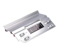 SIXRUN Outil de Chanfreinage de Carrelage, Base de 180 Mm pour Coupe de | Alliage d\'aluminium durable, 24 rouleaux en nylon, coupes précises et résistantes aux rayures