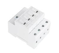 SIXRUN Parasurtenseur Domestique 4P 40KA, Dispositif de Protection Contre Le Tonnerre Fiable pour Les Systèmes électriques, Coque Ignifuge, Installation Facile sur Rail DIN