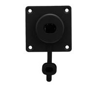 SIXRUN Pass Through Wall Socket, IP68 Entrée en Aluminium pour Gen3 | Coupleur femelle RJ45, accès réseau par câble CAT5e CAT6 CAT6A, entrée avec joint pour camping-cars, bateaux et camping-cars