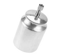SIXRUN Peinture Pot 1000ml, Conteneur en Aluminium Durable (3/8" 1000ml) | Aluminium léger, Facile à nettoyer, Compatible avec plusieurs pistolets pulvérisateurs