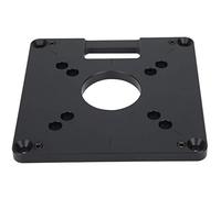 SIXRUN Plaque D'insertion pour Table de Défonceuse, Alliage D'aluminium | Durable, compatible avec Makita, haute précision, finition sablée