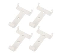 SIXRUN Porte-Organisateur Mural pour Télécommande de Climatisation, 4PCS Support Mural en ABS Compatible avec RA 08MDF RA 10RDF 10MDF 13MDF pour Climatiseur