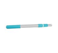 SIXRUN Poteau Télescopique de Nettoyage de Piscine en Aluminium, Poignée d'extension à 3 Sections de 17 à 38,6 Pouces, 22 Mm, adapté aux écumoires, Brosses, Filets d'aspirateur pour Le Nettoyage de