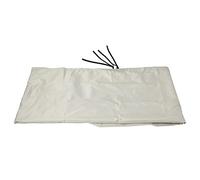 SIXRUN Protecteur d'Auvent Extérieur, Couverture d'Auvent Rétractable Oxford avec Revêtement argenté 210D avec Corde 'Attache, Bouclier Anti-poussière Résistant aux UV pour Auvent de Jardin de