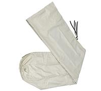 SIXRUN Protecteur d'Auvent Extérieur, Couverture d'Auvent Rétractable Oxford avec Revêtement argenté 210D avec Corde 'Attache, Bouclier Anti-poussière Résistant aux UV pour Auvent de Jardin de