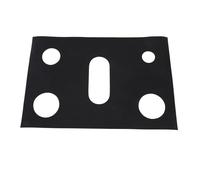 SIXRUN Protecteur de Dessus de Cuisinière Résistant à la Chaleur PFOA pour Cuisinière à Gaz, Protection de Réutilisable pour Garder la Propre et Sûre, adapté à la à Gaz, 24,4x16,3x0,1 Pouces (BLACK)