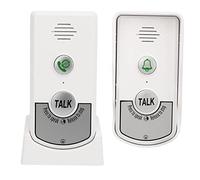 SIXRUN sans Fil pour Porte, 1000m Portée avec Visiophone pour Maison | Matériau ABS, IP54 Extérieur, Batterie Rechargeable 2000mAh, Pénétration jusqu'à 8 étages.