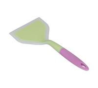 SIXRUN Spatule Large en Silicone, Pelle de Cuisine Non Toxique pour la Cuisine Domestique 25.5x12cm 1x Pelle de (tête de verte)