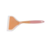 SIXRUN Spatule Large en Silicone, Pelle de Cuisine Non Toxique pour la Cuisine Domestique 25.5x12cm 1x Pelle de (tête de orange)