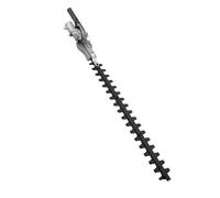 SIXRUN Tête de Taille-haie avec Poteau en Acier au Manganèse, Fixation pour Taille-haie avec Lame de 55 Cm, Tête de Multi-Angle à 9 Cannelures pour Tailler Les Haies, Les Buissons, Les Arbustes, Les
