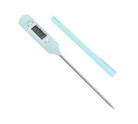 SIXRUN Thermomètre de Biberon Électronique, Sonde Acier Inoxydable 304, Mesure Rapide -50°C à 300°C, Portable 18,8x2 cm, Batterie LR44, pour Lait et Eau de Bébé