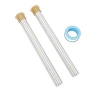 SIXRUN Tige d'anode pour Chauffe-eau RV, Alliage de Magnésium, Capuchon en Laiton, 3/4 Pouces NPT, Empêche la Corrosion pour les Chauffe-eau RV de Banlieue