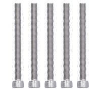 SIXRUN Vis à Tête Hexagonale, Acier Inoxydable A2-70, 5mm, pour (M6*70) | Résistant à la corrosion, Adapté au bricolage, Facile à nettoyer, Durable