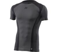 Sixs TS1 V2 4-Season, chemise fonctionnelle manches courtes unis XS/S Noir/Gris Noir/Gris