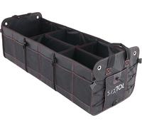 SIXTOL CAR COMPACT 19 PRO Organiseur de coffre, 19 compartiments, pliable, sac de coffre de voiture, avec compartiments