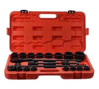 SIXTOL Mechanic Wrench Lot de 2 clés à Douille Robustes avec cliquet 21 pièces