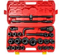 SIXTOL Mechanic Wrench Set 3 | Heavy-Duty Jeu de clés à Douille 26 pièces