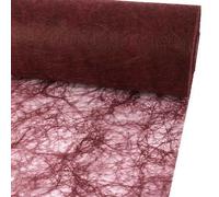 Sizoflor® Chemin de Table Original 25 m 30 cm Couleur : Bordeaux