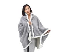 SJTJSPX Châle D'Épaule Chaud Multifonction Châle de Couverture Chauffante en Peluche pour Voiture, Canapé, Lit, Voyage et Bureau