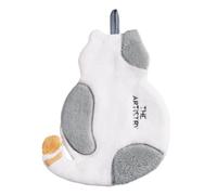 SJTJSPX Serviettes à Main Essuie Mains de la Salle de Bain et la Cuisine Imprimé Chat Mignons Serviette de Toilette Super Absorbante Serviettes à Suspendre avec Cordon Torchon Main