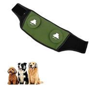 SJWJWOO Casque Anti-Bruit Chien Protections Auditives pour L'anxiété Réduction du Bruit (Indice Nrr De 36 DB) Produit Oreille Chien pour Le Tonnerre, Les Feux d'artifice Et Le Toilettage,Green-M