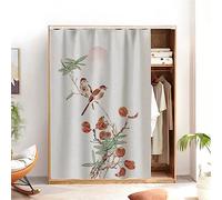 SK Studio Rideau de Cuisine Court pour Petit Fenêtre Rideau Occultant Panneaux Cantonnières Demi Rideau pour Placard Style 9, 100x150cm