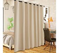 SK Studio Rideau Occultant Thermiques Isolant Anti Chaleur Tenture Opaque à Oeillets, Anti Froid Rideaux Décoratifs pour Salon Chambre Rideau Séparation de Pièce, 1 pièce, Kaki, 152x213cm
