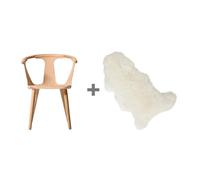 SK1 chaise + peau Set promo In Between Chair lambskin for free!