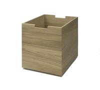 Skagerak by Fritz Hansen Boîte Cutter - Grande avec roulettes - chêne
