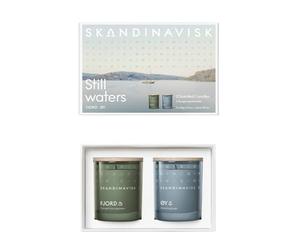 SKANDINAVISK Eaux dormantes FJORD & ØY Coffret bougies 1 art.